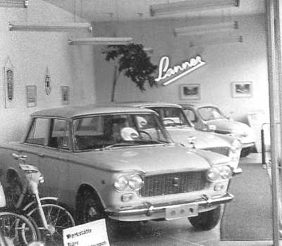 Fiat 1500 im Schaufenster